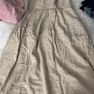 Old Navy Beige Maxi Dress
